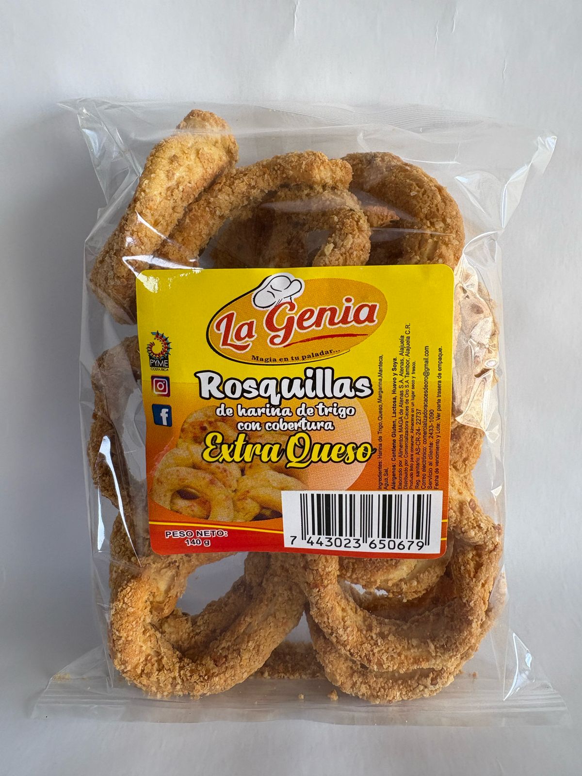 Rosquillas Extra Queso